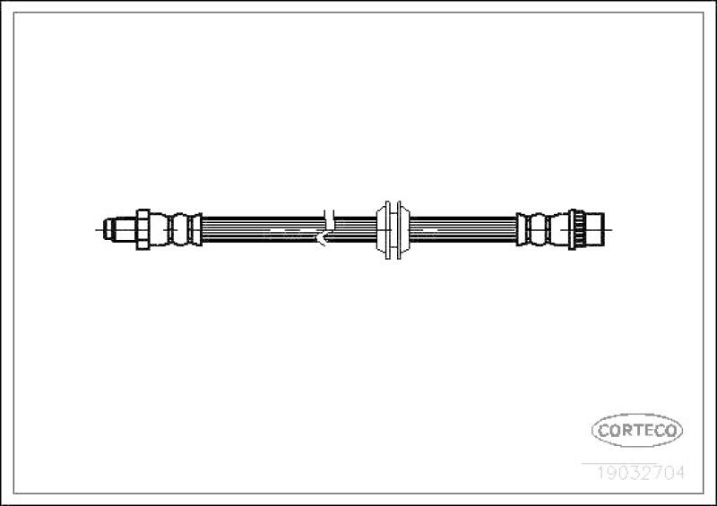 CORTECO Brake Hose