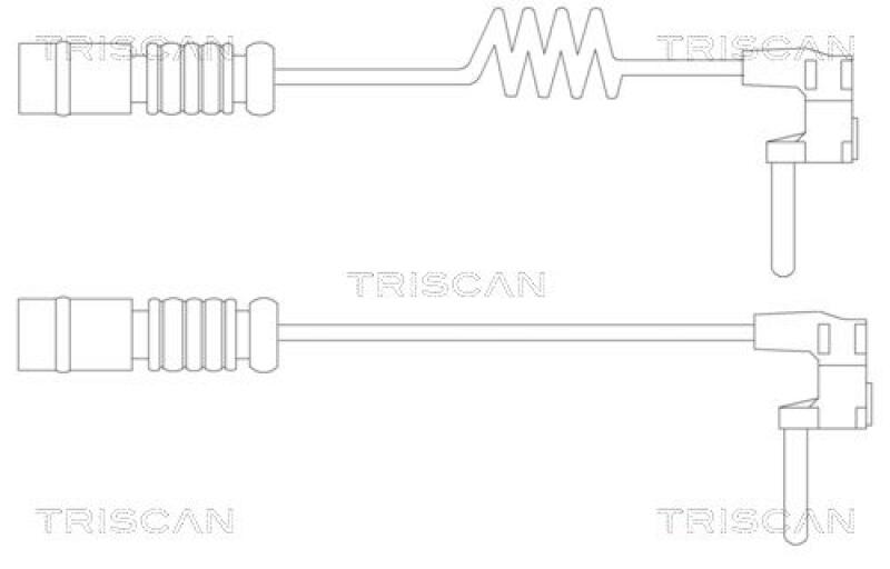 TRISCAN Warnkontakt, Bremsbelagverschleiß