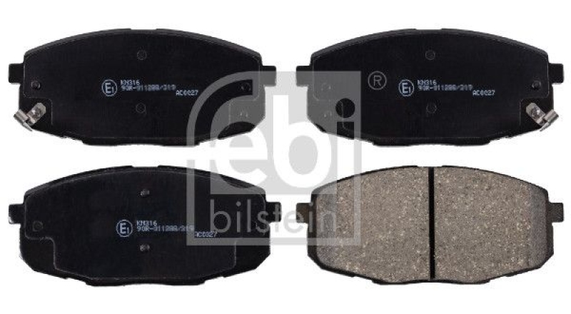 FEBI BILSTEIN Brake Pad Set, disc brake