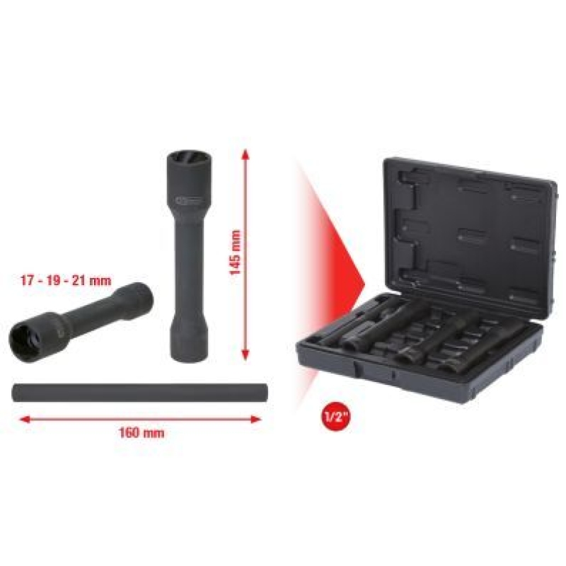 KS TOOLS Power Socket Set