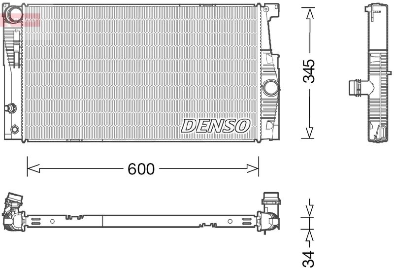 DENSO Radiator, engine cooling