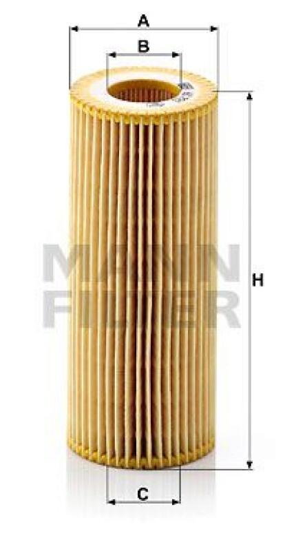 MANN-FILTER Hydraulic Filter, automatic transmission