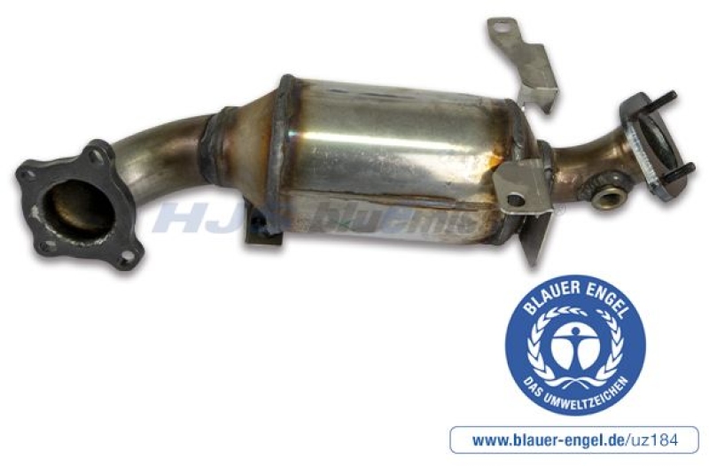 HJS Catalytic Converter with the ecolabel "Blue Angel"