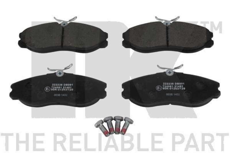 NK Brake Pad Set, disc brake