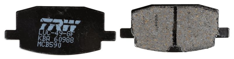 TRW Brake Pad Set, disc brake Organic Allround