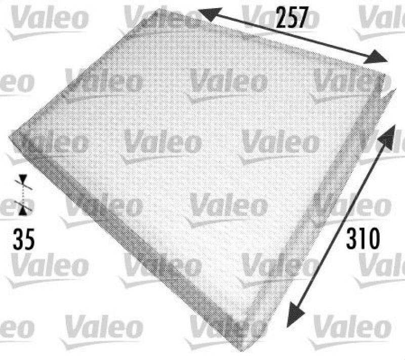 VALEO Filter, Innenraumluft VALEO ESSENTIAL