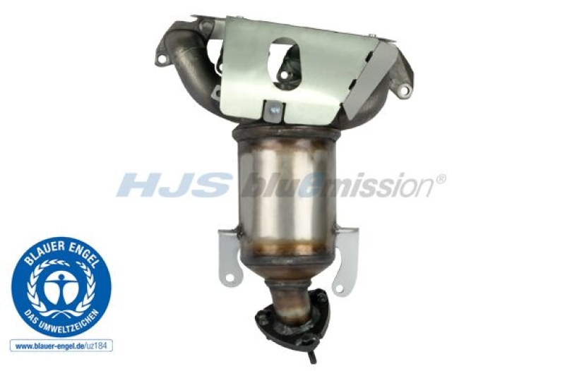 HJS Catalytic Converter with the ecolabel "Blue Angel"