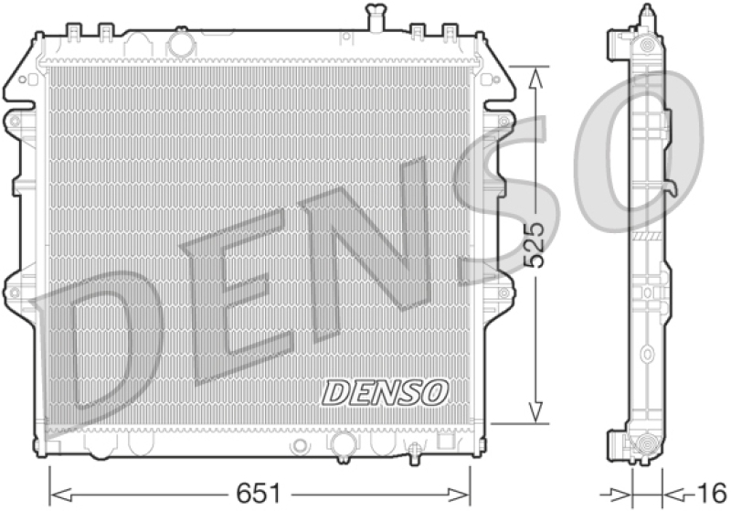 DENSO Kühler, Motorkühlung