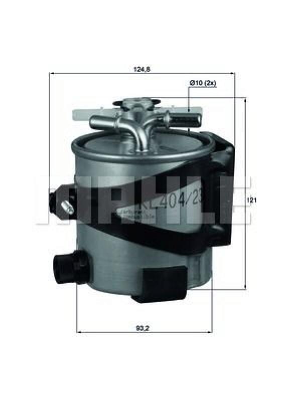 MAHLE Fuel filter