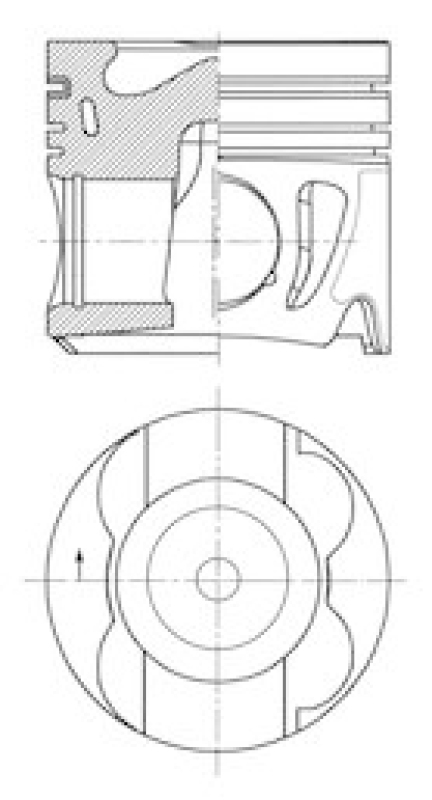 KOLBENSCHMIDT Piston