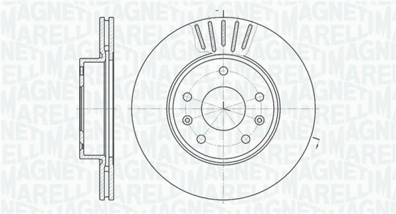 MAGNETI MARELLI Brake Disc