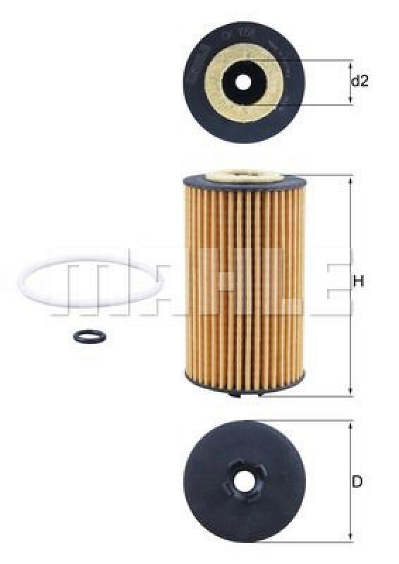 MAHLE Oil Filter