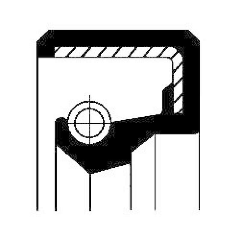 CORTECO Shaft Seal, manual transmission