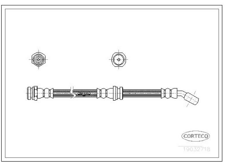 CORTECO Bremsschlauch