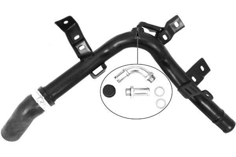 MAPCO Kühlmittelrohrleitung