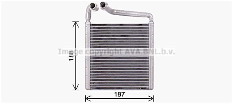 AVA QUALITY COOLING Wärmetauscher, Innenraumheizung