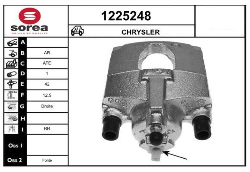 SNRA Brake Caliper