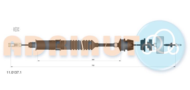 ADRIAUTO Cable Pull, clutch control