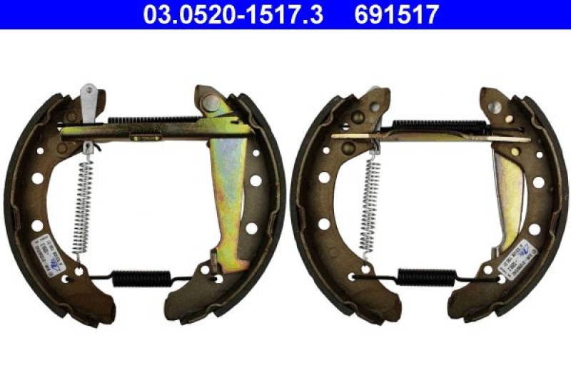 ATE Brake Shoe Set Original ATE TopKit