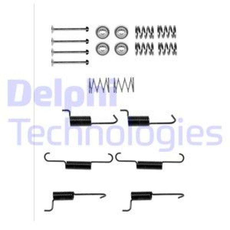 DELPHI Accessory Kit, brake shoes