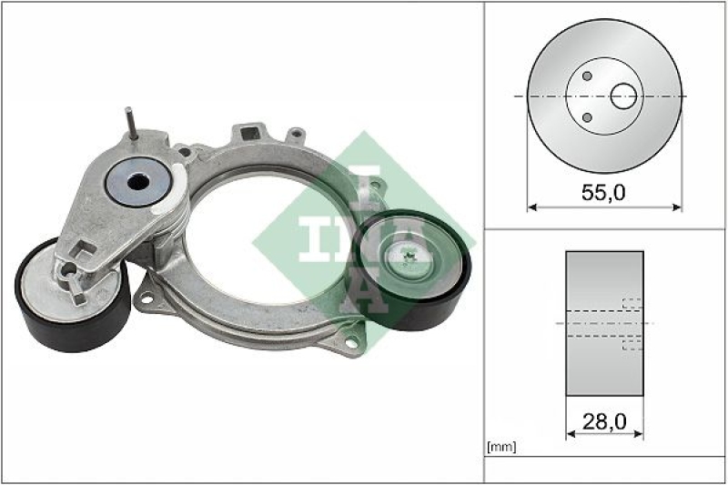 Schaeffler INA Riemenspanner, Keilrippenriemen