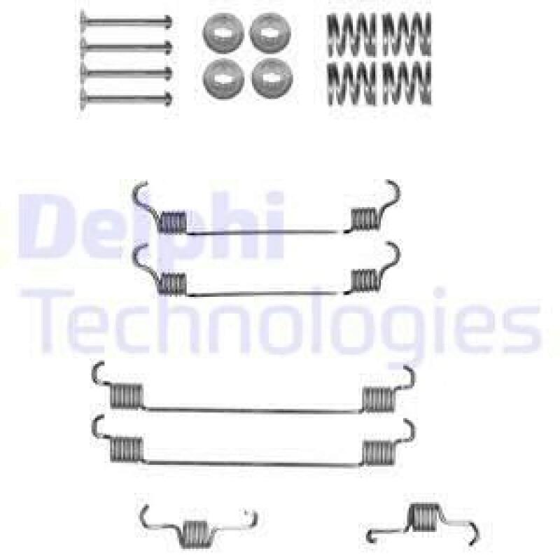 DELPHI Accessory Kit, brake shoes