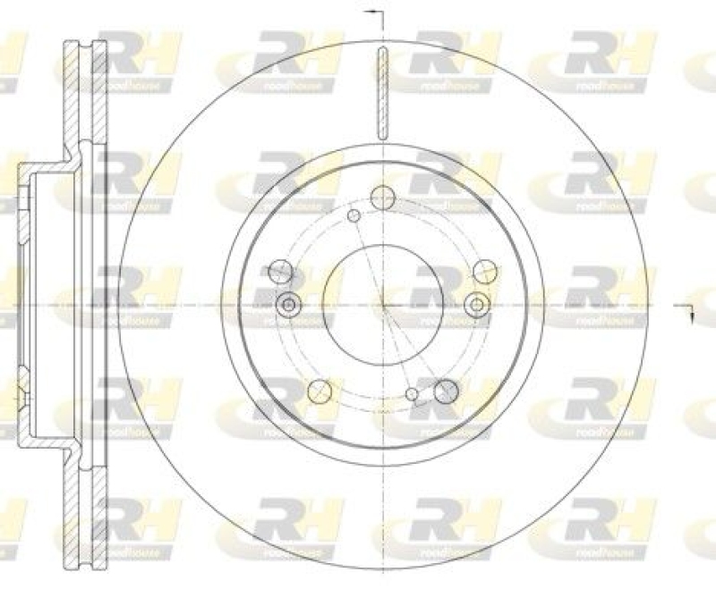 2x ROADHOUSE Bremsscheibe