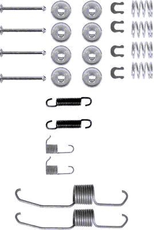 HELLA Accessory Kit, brake shoes