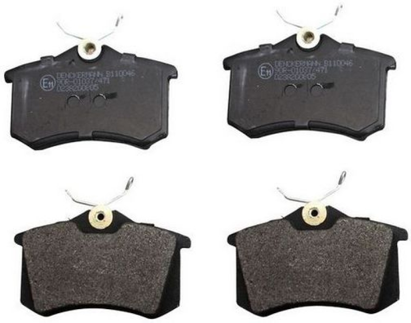 DENCKERMANN Brake Pad Set, disc brake