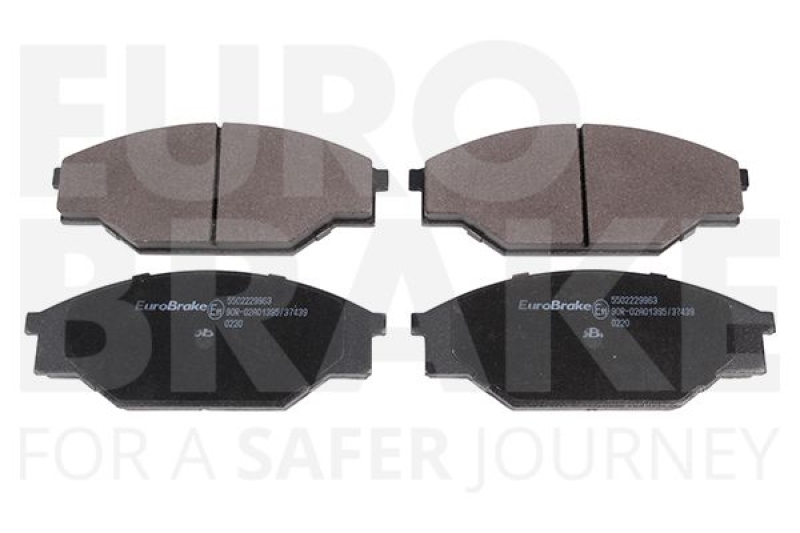 EUROBRAKE Brake Pad Set, disc brake