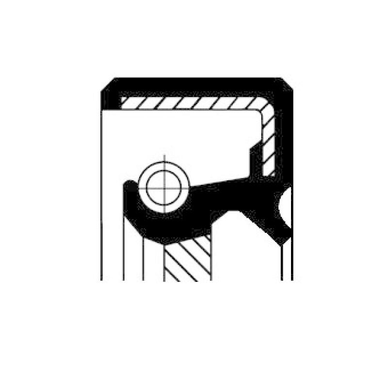 CORTECO Shaft Seal, camshaft