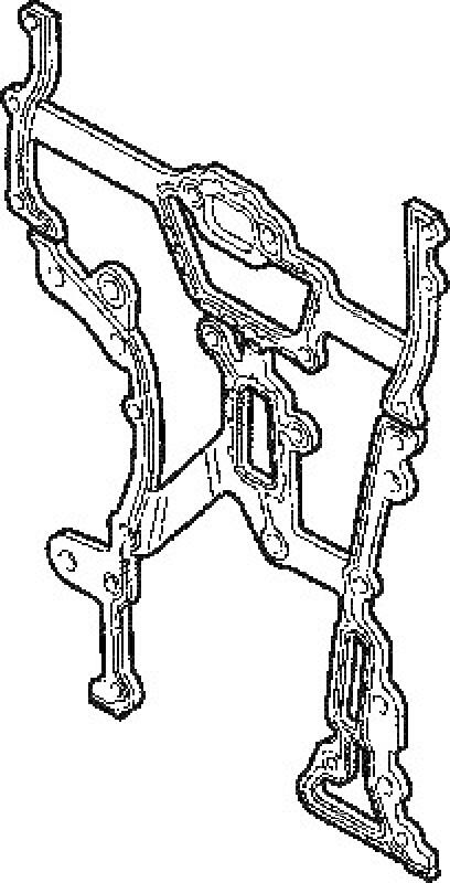 ELRING Gasket, timing case