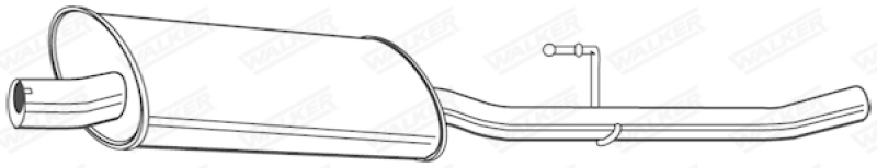 WALKER Centre Muffler