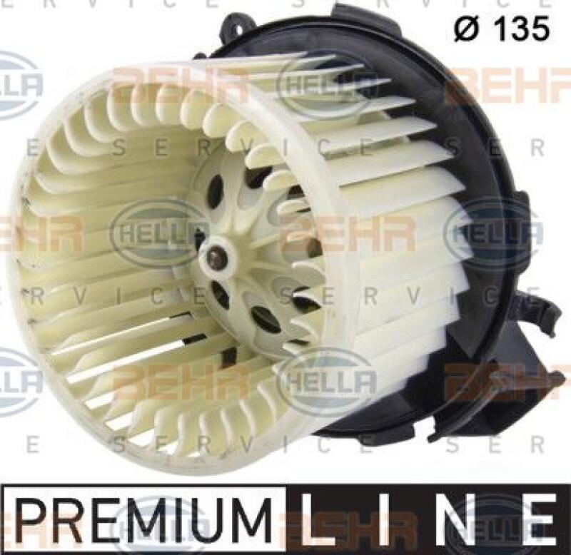 HELLA Interior Blower BEHR HELLA SERVICE *** PREMIUM LINE ***