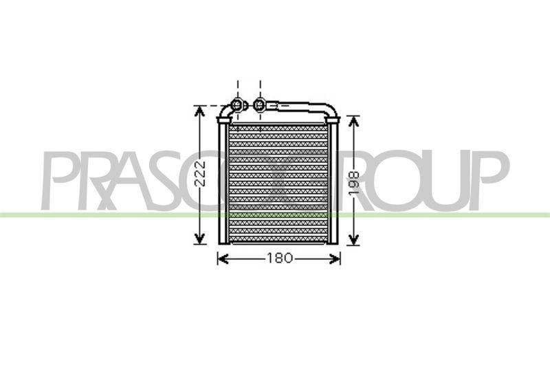 PRASCO Heat Exchanger, interior heating PrascoSelection