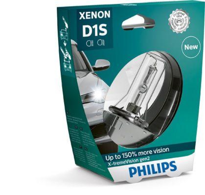 PHILIPS Glühlampe Xenon X-tremeVision gen2