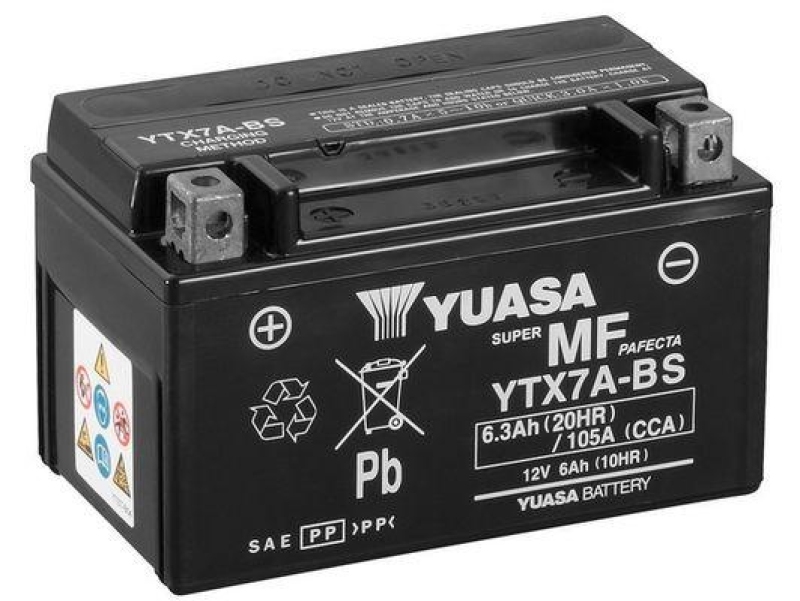 YUASA Starterbatterie Maintenance Free