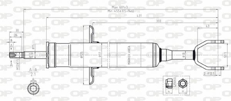 OPEN PARTS Sto&szlig;d&auml;mpfer