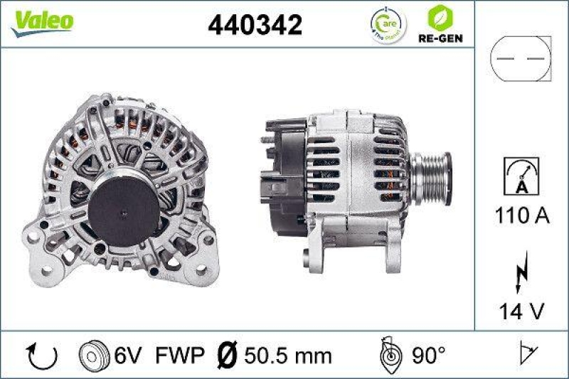 VALEO Generator VALEO RE-GEN AT