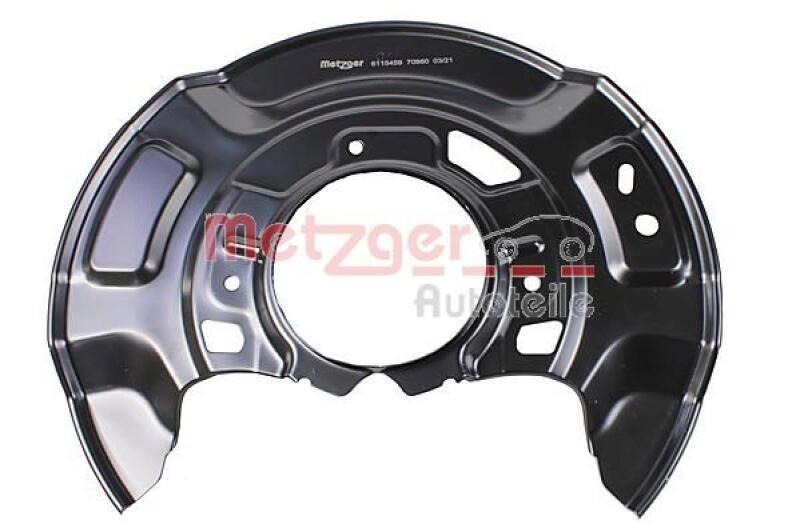 METZGER Splash Panel, brake disc GREENPARTS