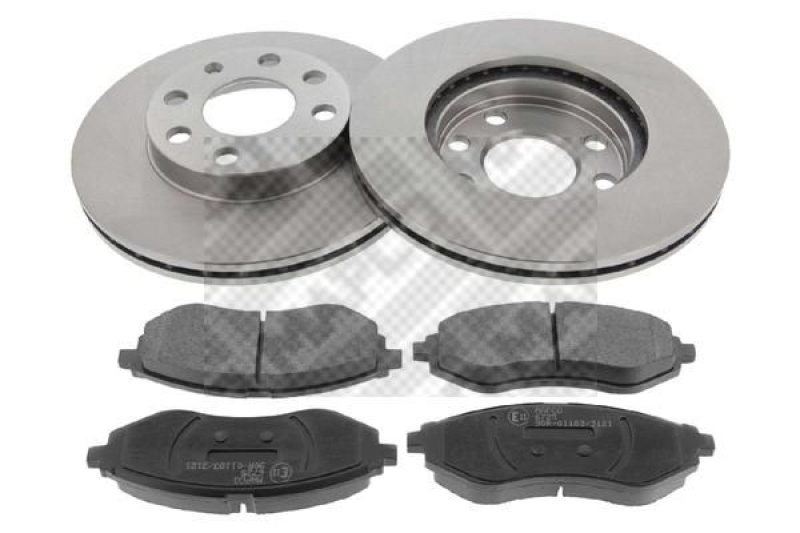 MAPCO Brake Set, disc brake