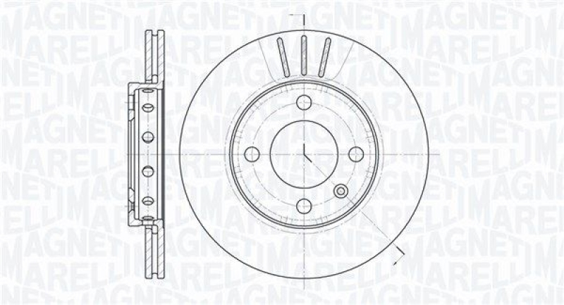 MAGNETI MARELLI Brake Disc