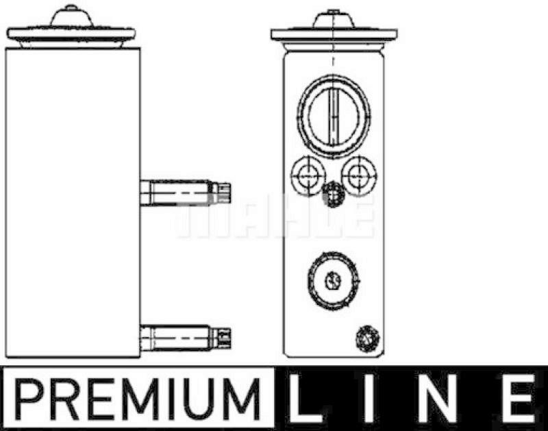 MAHLE Expansionsventil, Klimaanlage PREMIUM LINE