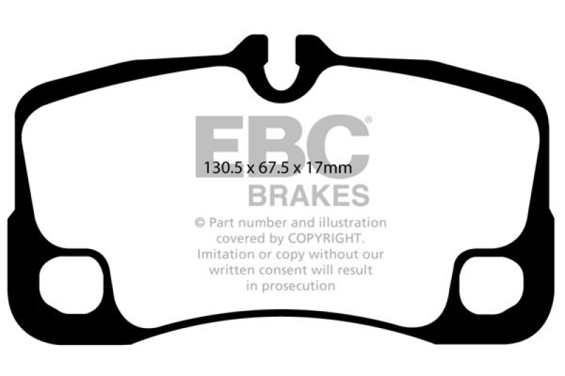 EBC Brakes High Performance Brake Pad Set