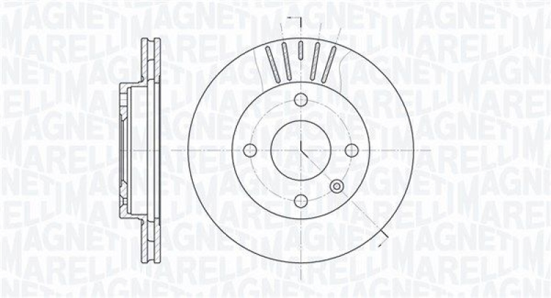 MAGNETI MARELLI Brake Disc