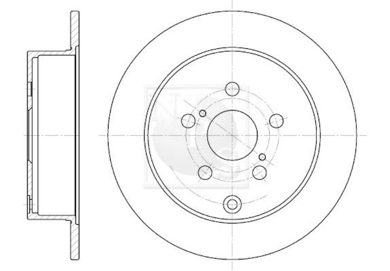 2x NPS Brake Disc