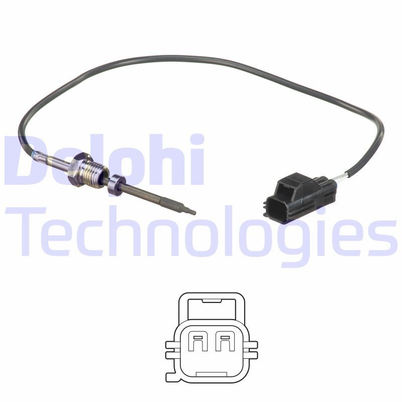 DELPHI Sensor, Abgastemperatur