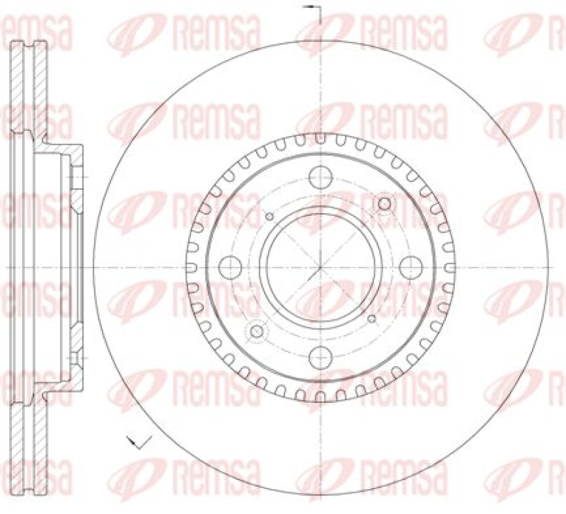 2x KAWE Brake Disc