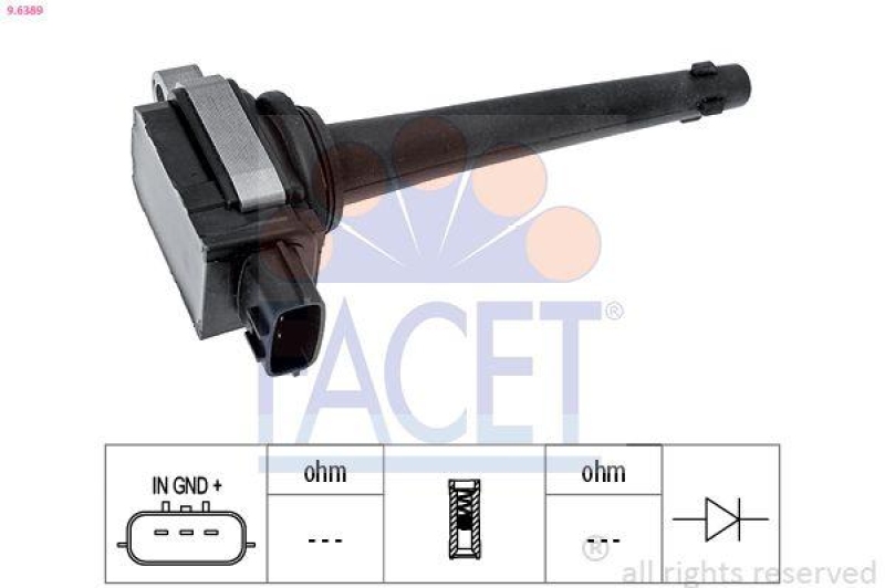 FACET Ignition Coil OE Equivalent