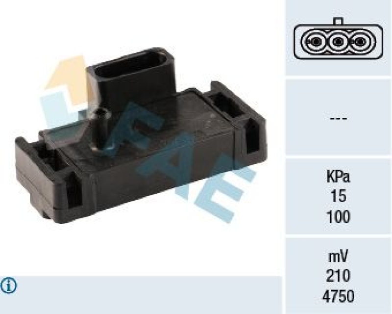 FAE Sensor, intake manifold pressure